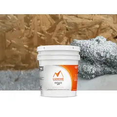 LUMINE - Estuco SIP de Revestimientos, tineta de 23 kg, rendimiento 7m2 por tineta, color gris