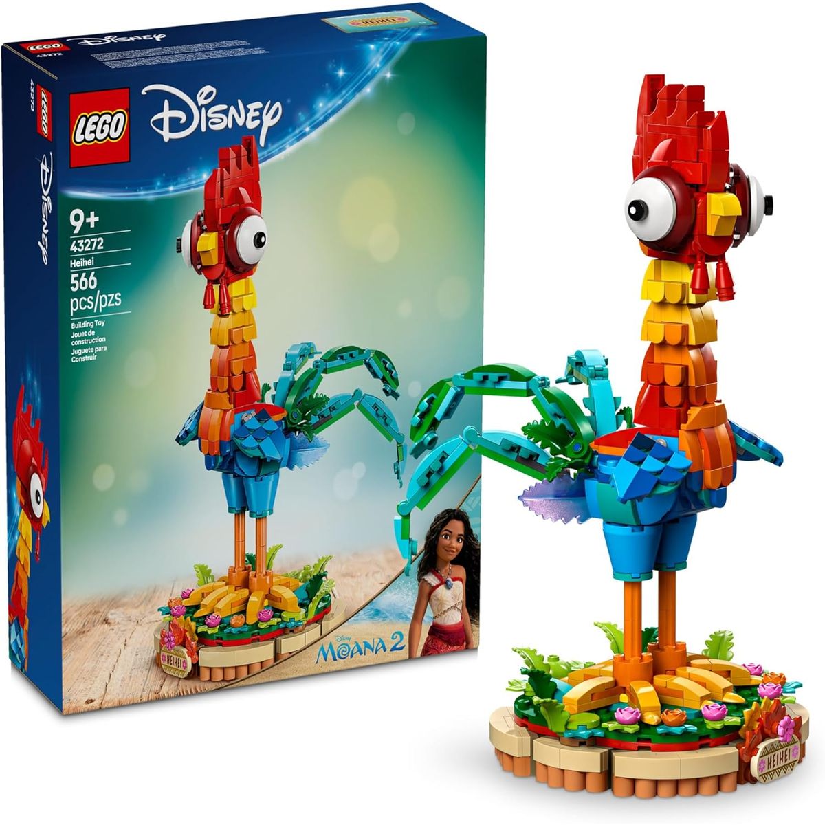LEGO - Lego Disney Moana Heihei Gallo 43272 - 566 Piezas