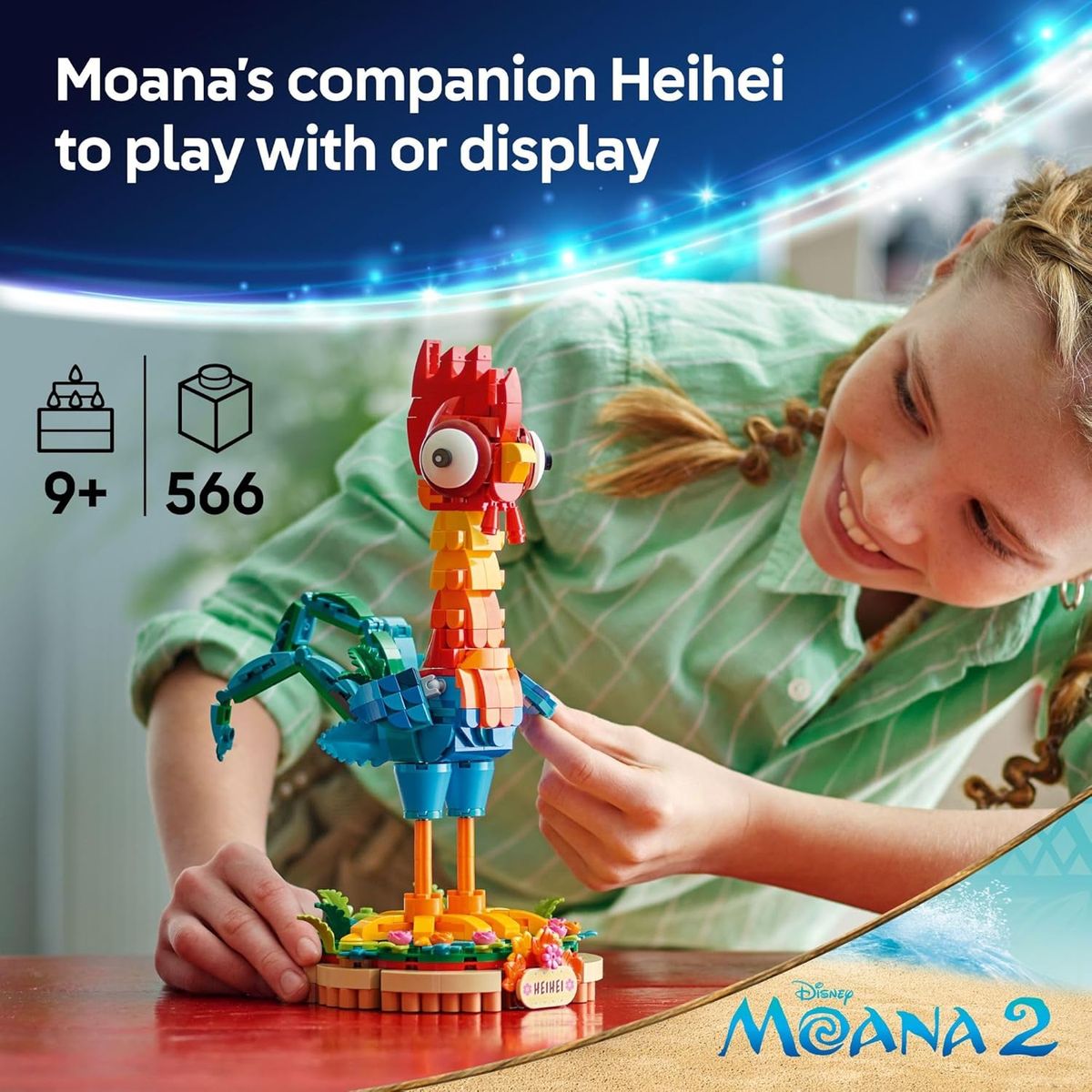LEGO - Lego Disney Moana Heihei Gallo 43272 - 566 Piezas