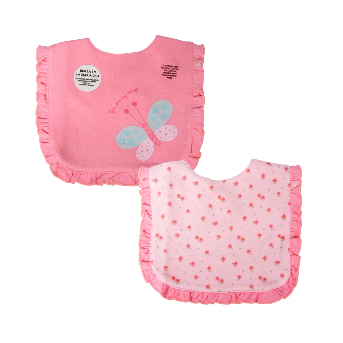 PILLIN - Babero  Multicolor Niña Pillin PAD202-26SUR