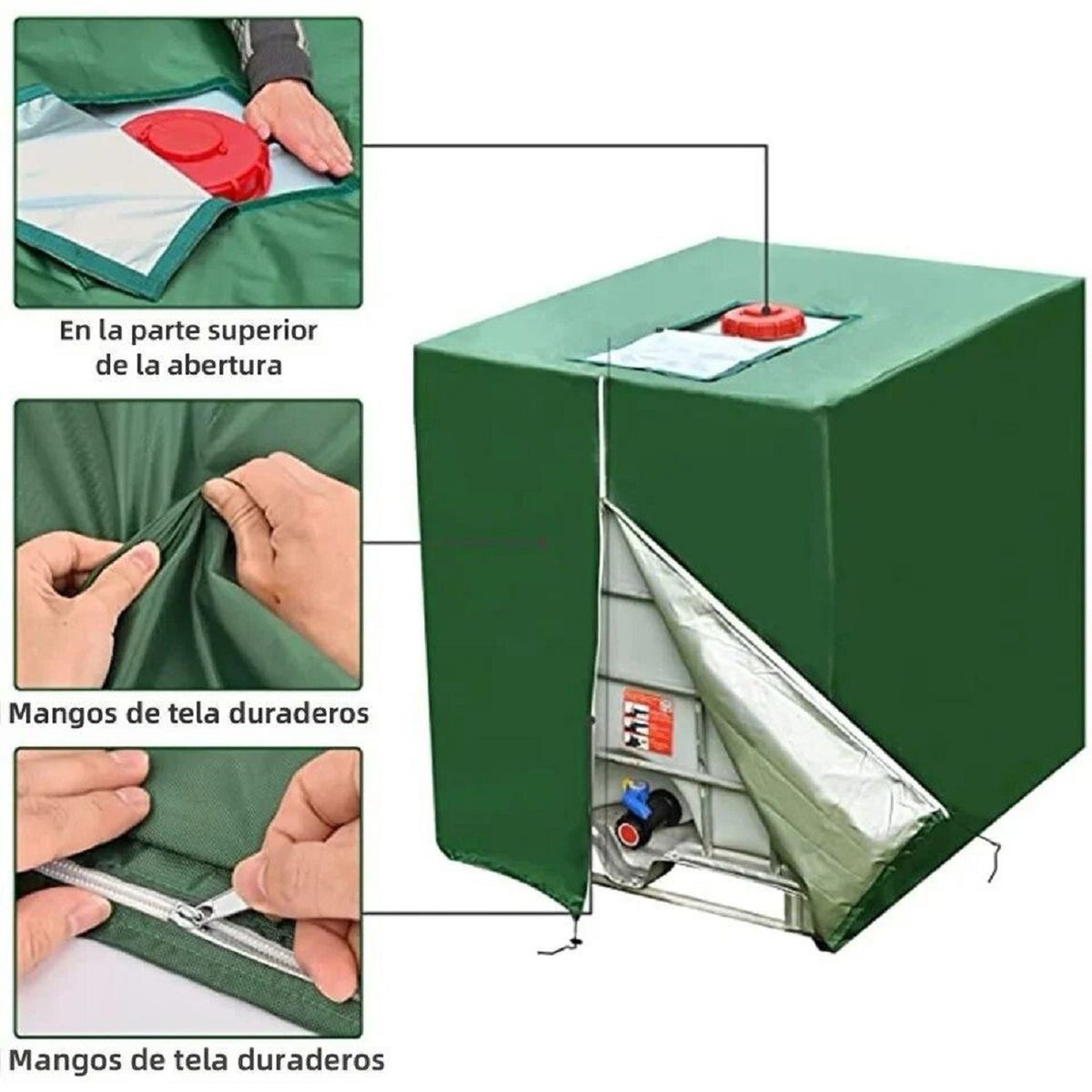 GENERICO - Funda Protectora Para Estanque Ibc 1000 Ltrs Impermeable