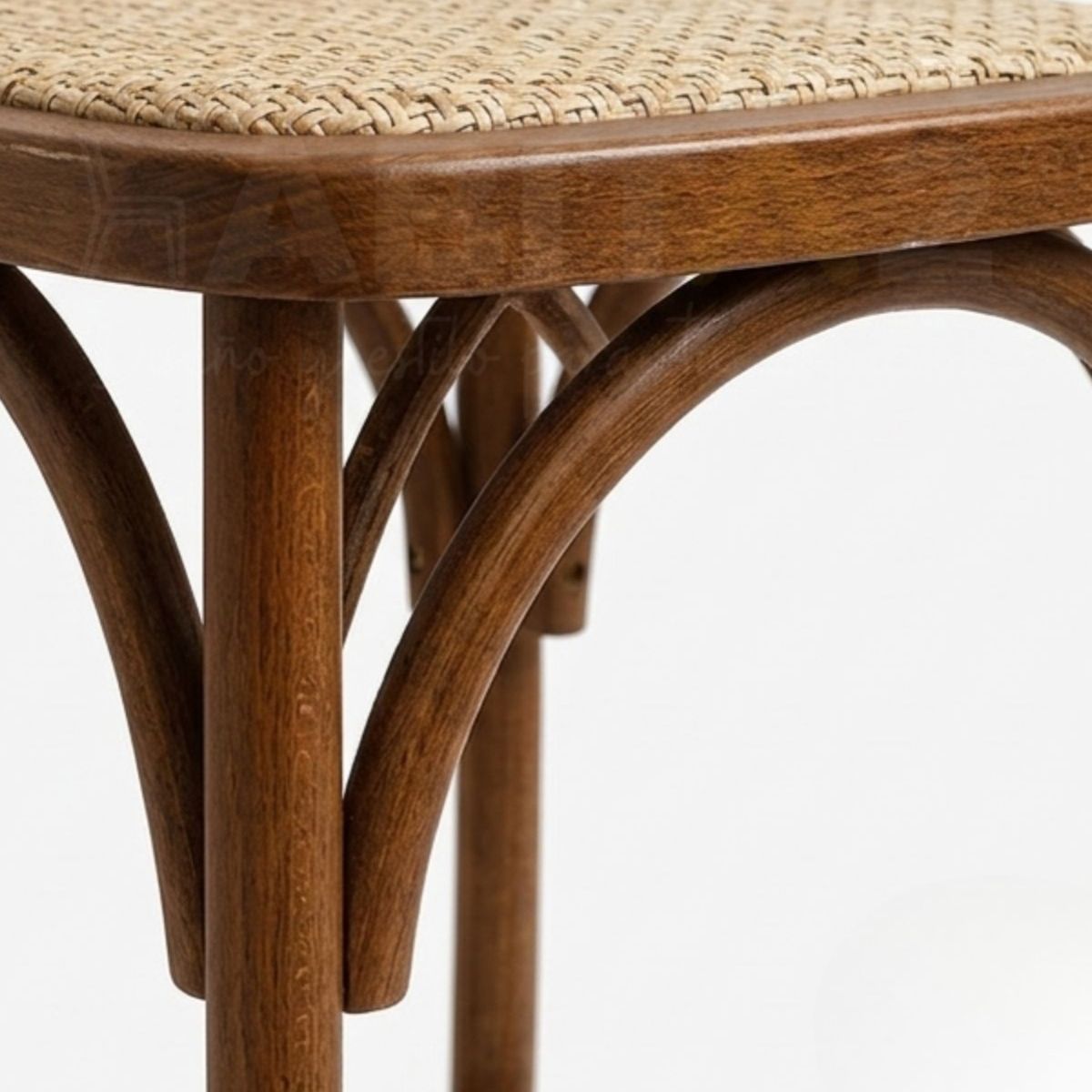 HABITA2 CHILE - Pack 2 Taburetes Crossback de Madera 66 cm