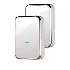 GENERICO - Timbre Inalámbrico Impermeables Exterior Con 2 Receptores BELUG