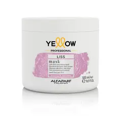 ALFAPARF MILANO - MASCARILLA ALISADORA CABELLO REBELDE YELLOW LISS ALFAPARF 500 ML