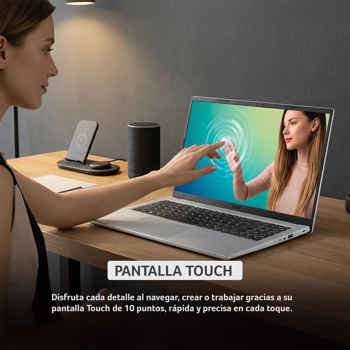 ACER - Notebook Acer Touch Aspire GO AG16-71PT-91CE-1 Intel Core i9 32GB RAM 512GB SSD 16 WUXGA