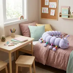 ARMONIA - Cuncuna Peluche Lila 80 cm Extra Suave