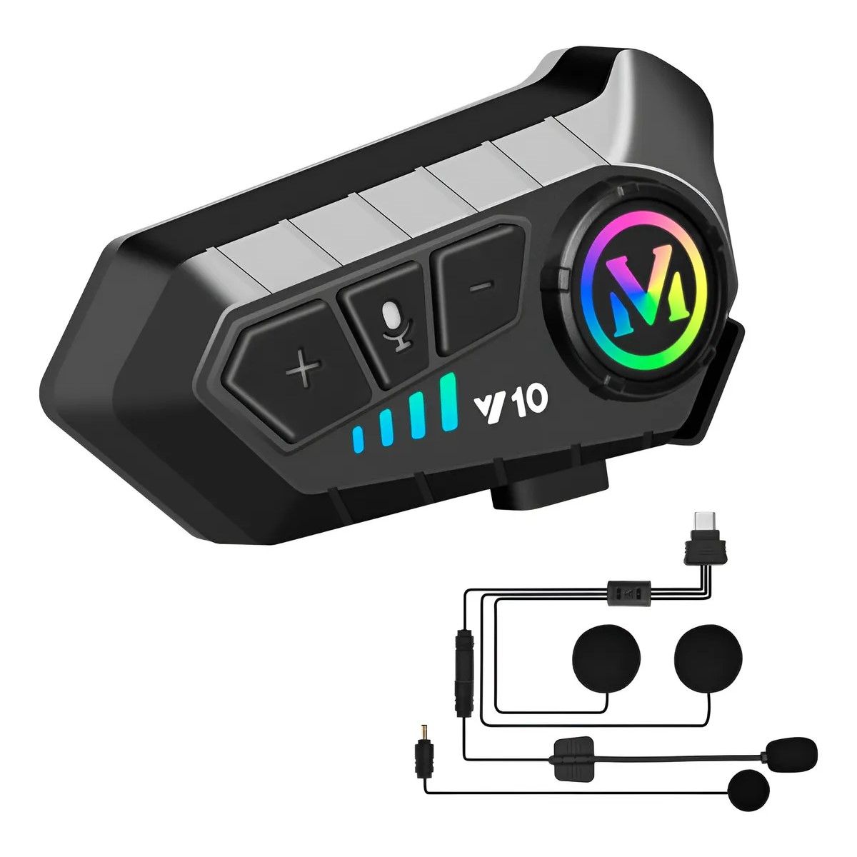 GENERICO - Auriculares Bluetooth Intercomunicador Moto Bluetooth BELUG