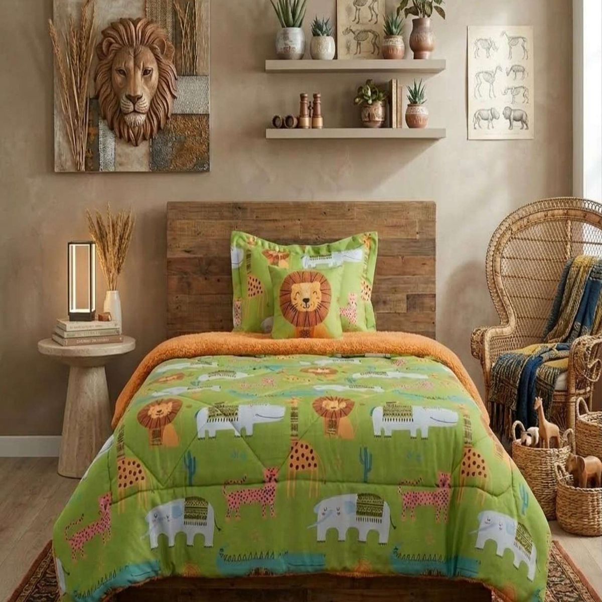 GENERICO - Plumón Infantil Invierno plaza y media con Chiporro Extra Suave