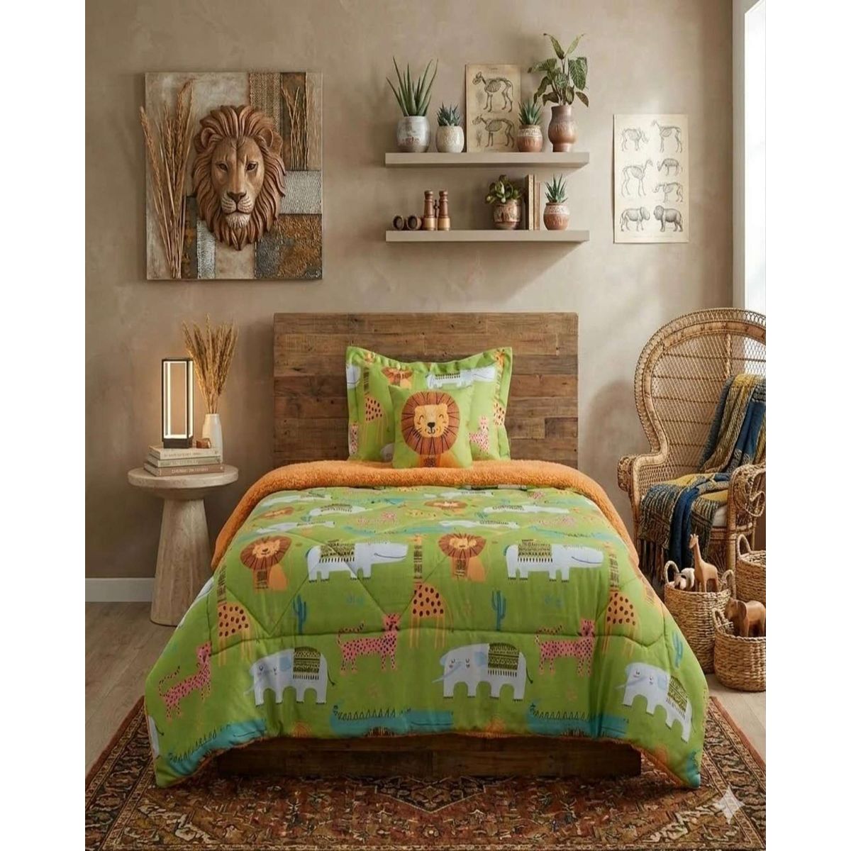 GENERICO - Plumón Infantil Invierno plaza y media con Chiporro Extra Suave