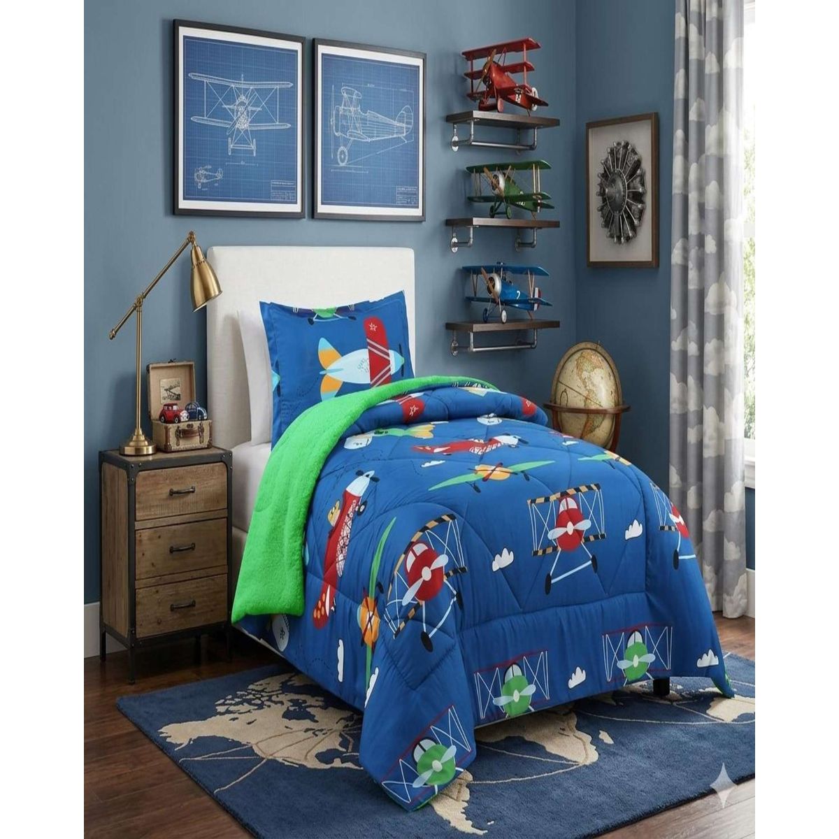 GENERICO - Plumón Infantil Invierno plaza y media con Chiporro Extra Suave