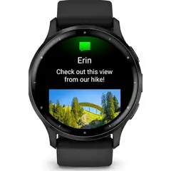 GARMIN - Venu 3 Smartwatch Fitness con GPS, Bisel Pizarra Correa Negra 45 mm - Reacondicionado