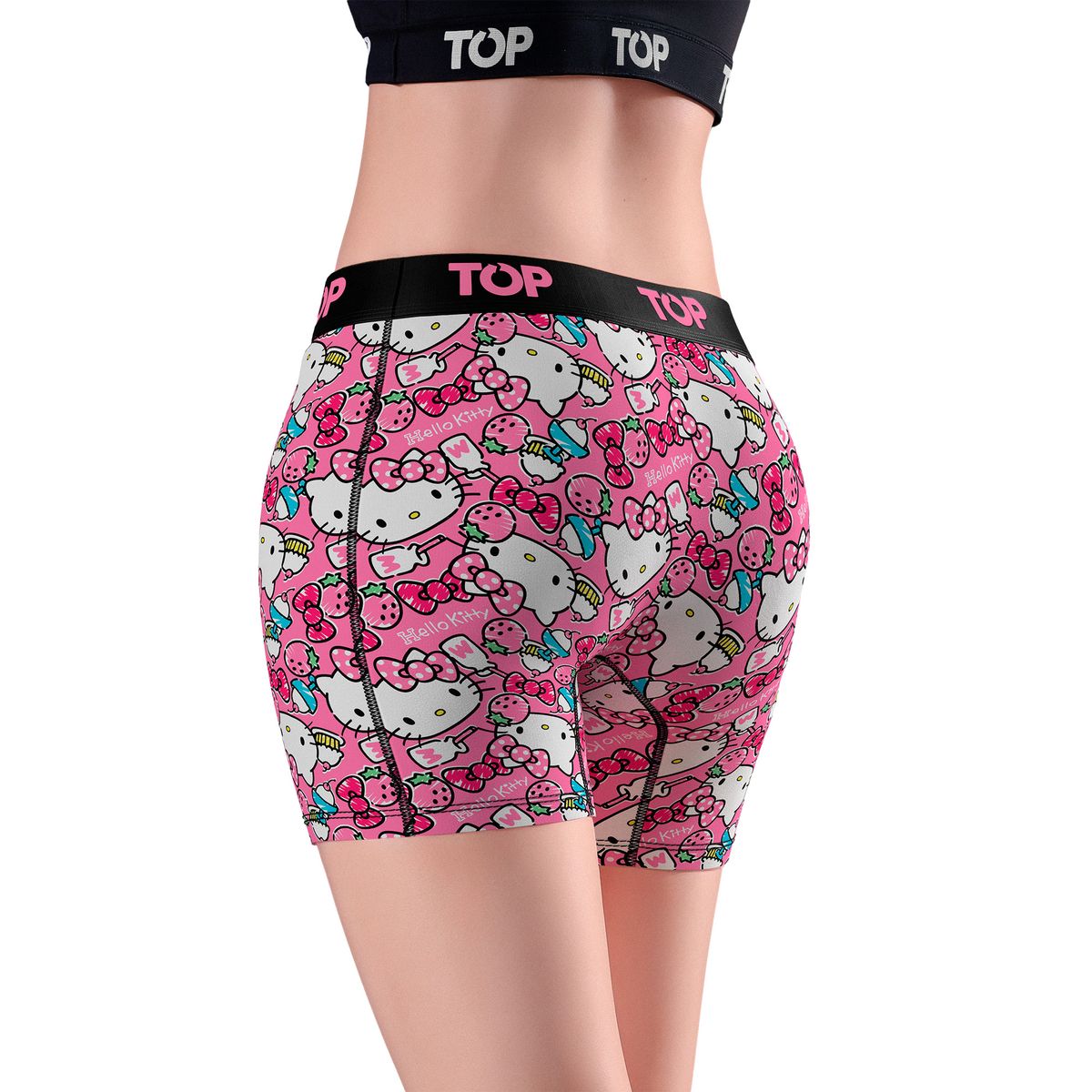 TOP - Bóxer Medio MUJER Algodón Pack 3 Hello Kitty C9 Top