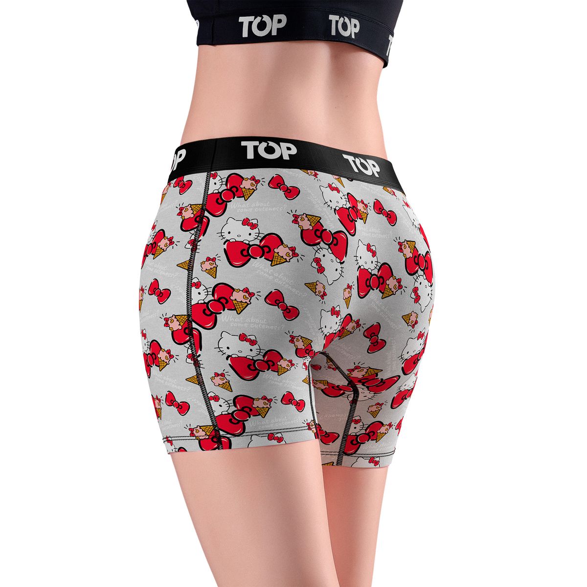 TOP - Bóxer Medio MUJER Algodón Pack 3 Hello Kitty C10 Top