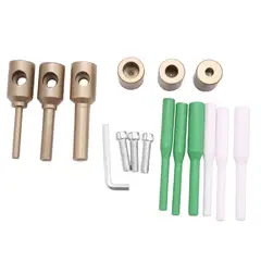 GENERICO - Kit Dados De Reparacion 7, 11 Y 14mm Para Termofusion Ppr