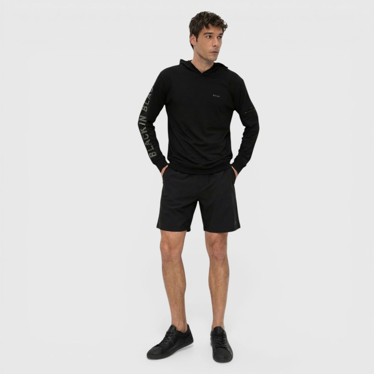 BLACK - Poleron Performance Black Black Bubba
