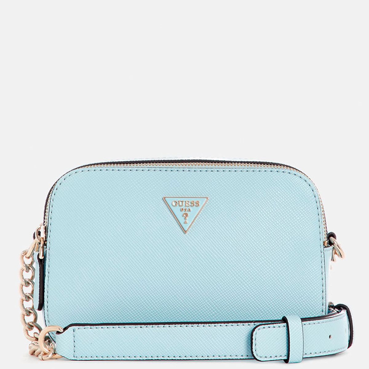 GUESS - Cartera Noelle Ii Camera Crossbody Negro