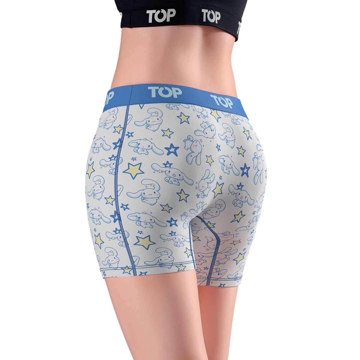 TOP - Bóxer Medio MUJER Algodón Pack 3 Cinnamoroll C11 Top