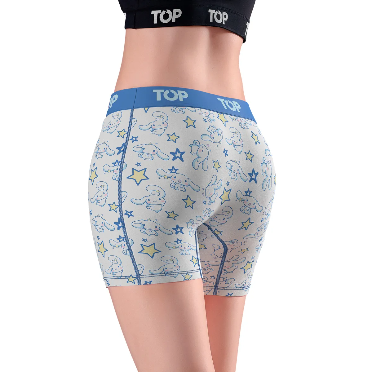 TOP - Bóxer Medio MUJER Algodón Pack 3 Cinnamoroll C11 Top