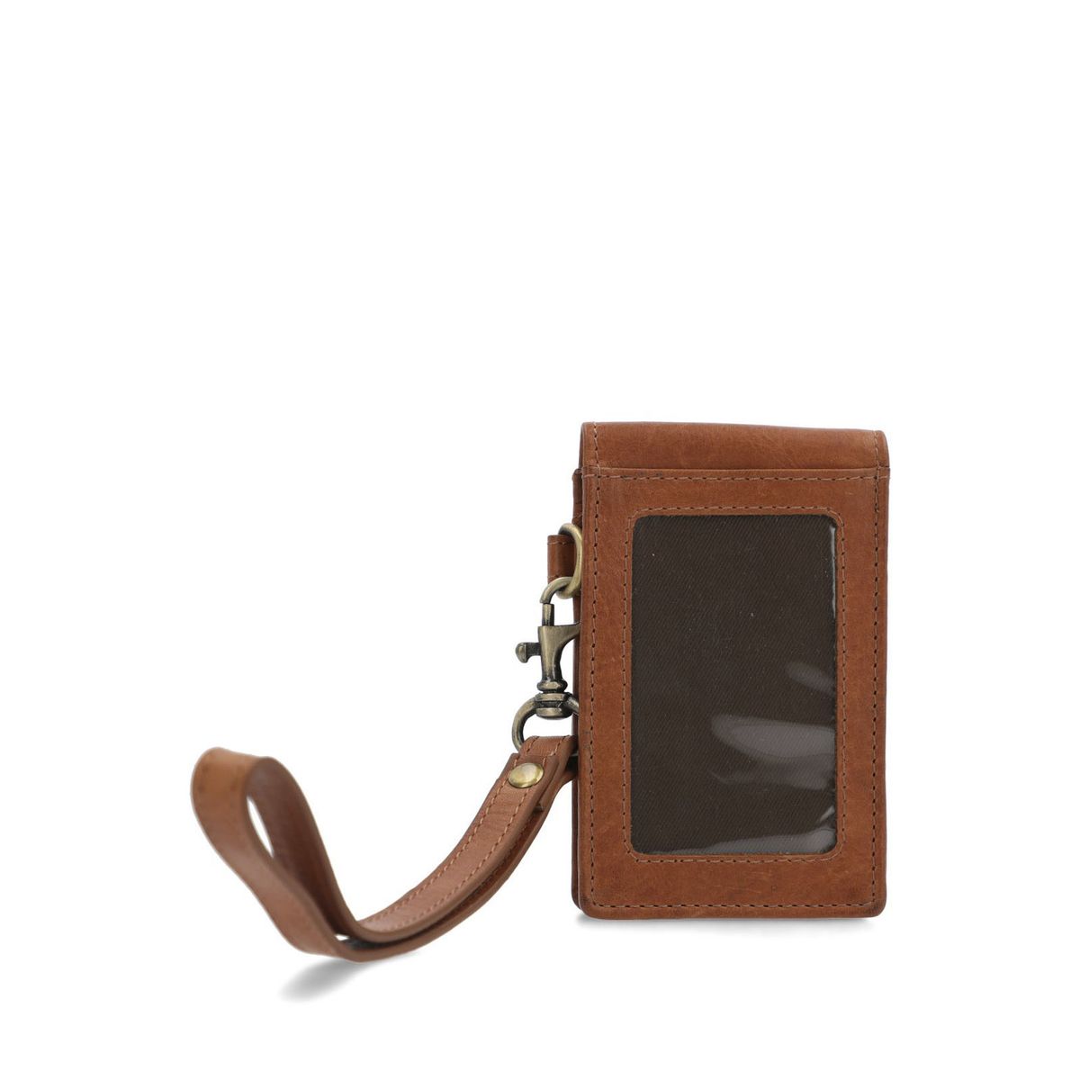 HUSH PUPPIES - Billetera Cuero Mujer Om Grace Strap Caramelo HUSH PUPPIES