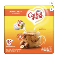 NESTLE - Crema para Café Individual Avellana Coffee-Mate 180 x 11 ml