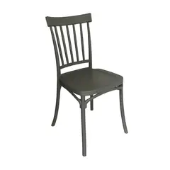 ESCANDINAVIA - Silla Plástico Apilable Deco Viken Gris