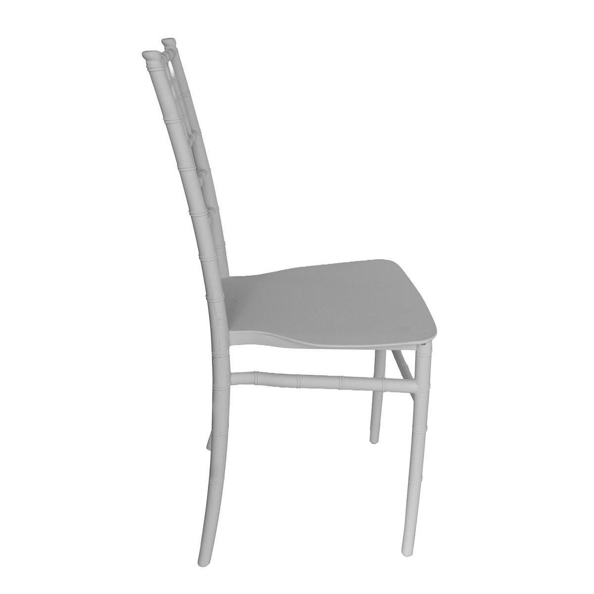 ESCANDINAVIA - Silla Plástico Apilable Deco Svenna Blanca Escandinavia
