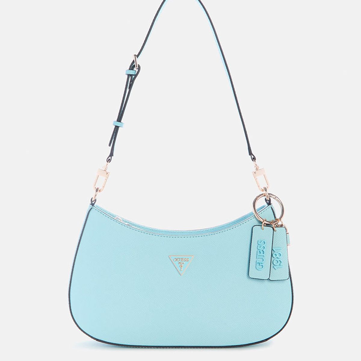GUESS - Cartera Noelle Ii Top Zip Shoulder Bag Celeste