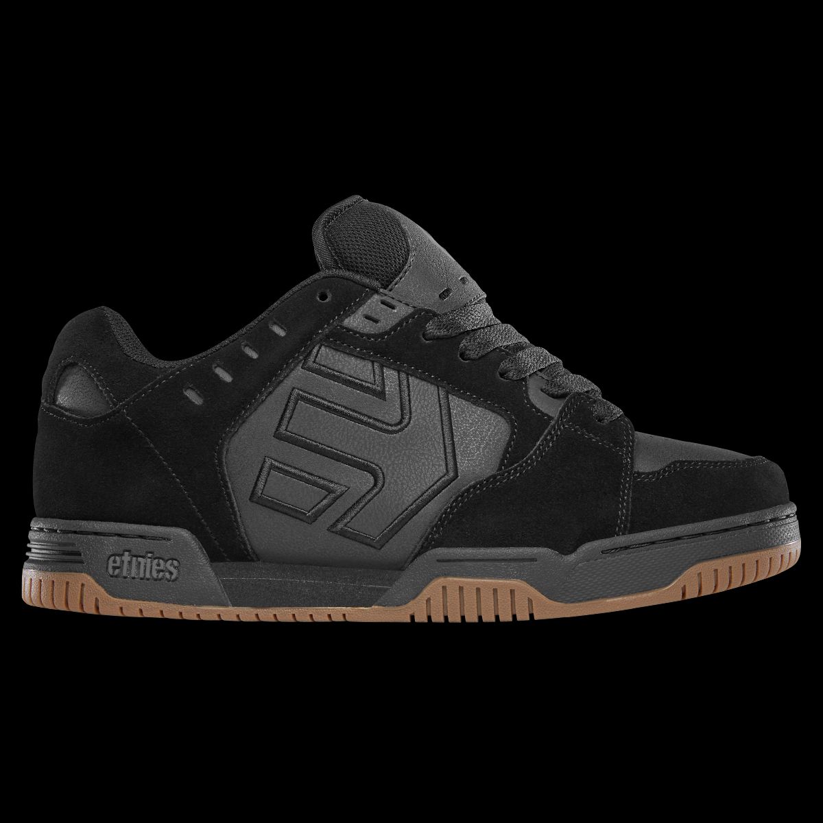 ETNIES - Zapatilla Men Faze Dark Black Black Gum