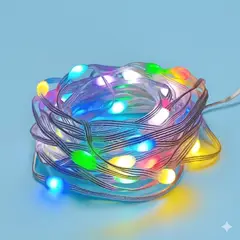 GENERICO - Tira de luces LED RGB inteligente 10 Mt. con Bluetooth