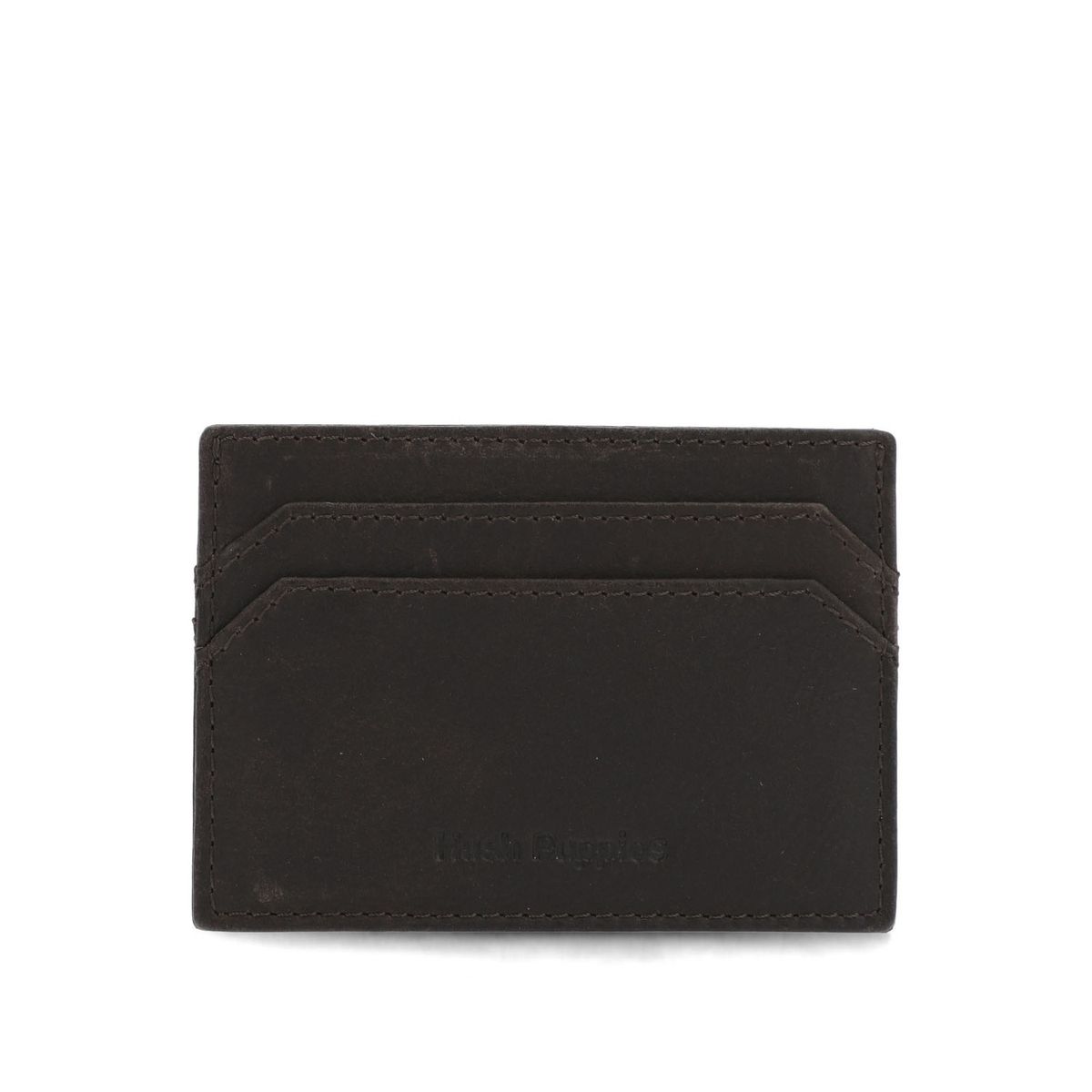 HUSH PUPPIES - Billetera Cuero Hombre Th Greg Card Café HUSH PUPPIES