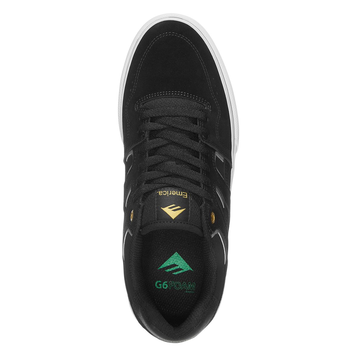 EMERICA - Zapatilla Men Tilt G6 Vulc Black White Gold