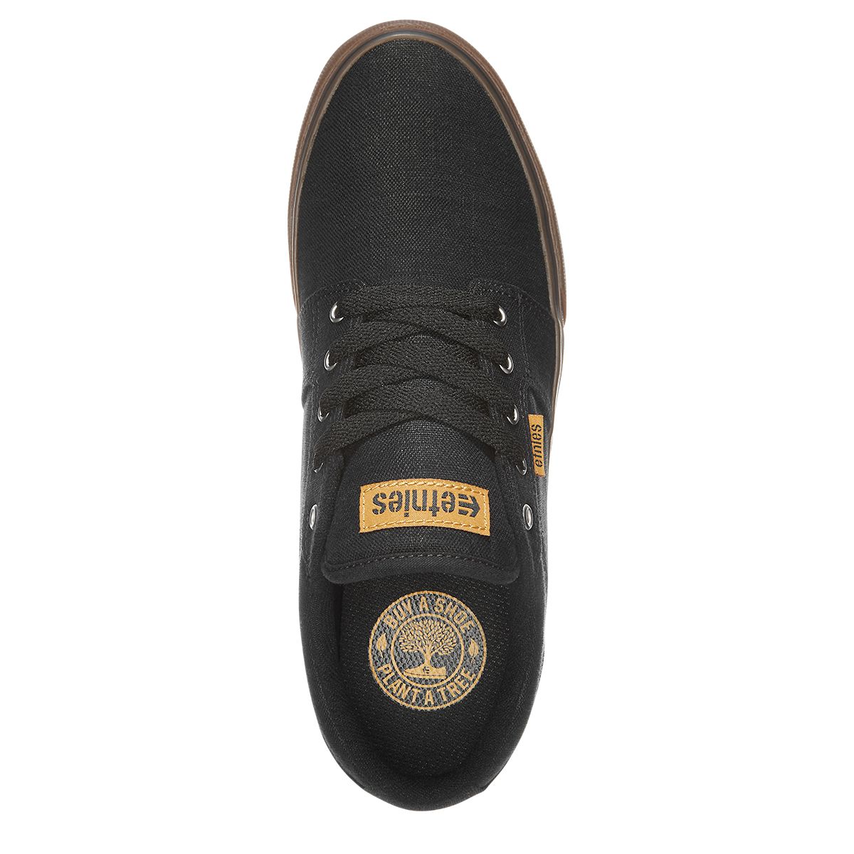 ETNIES - Zapatilla Men Barge LS Black Gum Silver