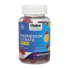 NUTRAPHARM - CITRATO DE MAGNESIO EN GOMITAS x 60