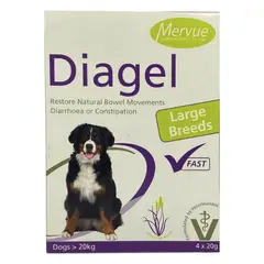 GENERICO - Diagel 20g x4 Sachets Suplemento Perros Diarrea y Estreñimiento