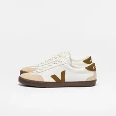 VEJA - Zapatillas Mujer Volley O.T Leather Blanco/Beige