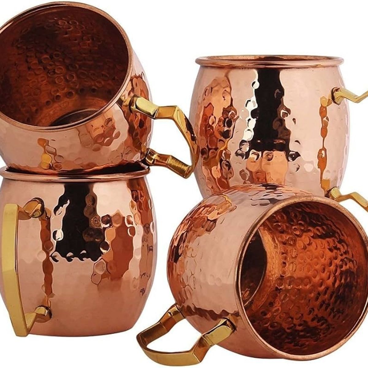 GENERICO - Taza Moscow Mule Vaso Cobre Marttillado Coctel Mug
