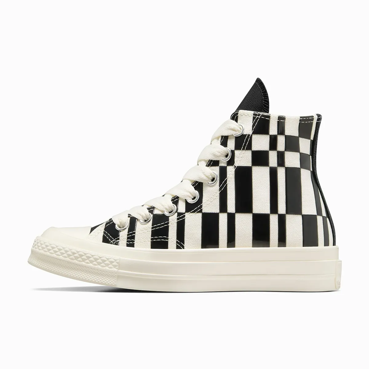 CONVERSE - Zapatilla Converse Chuck 70 Checkered Mujer Gris