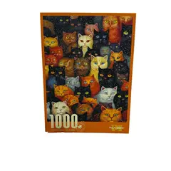 GENERICO - Rompecabezas 1000 Pcs Gatos PlayFulMario