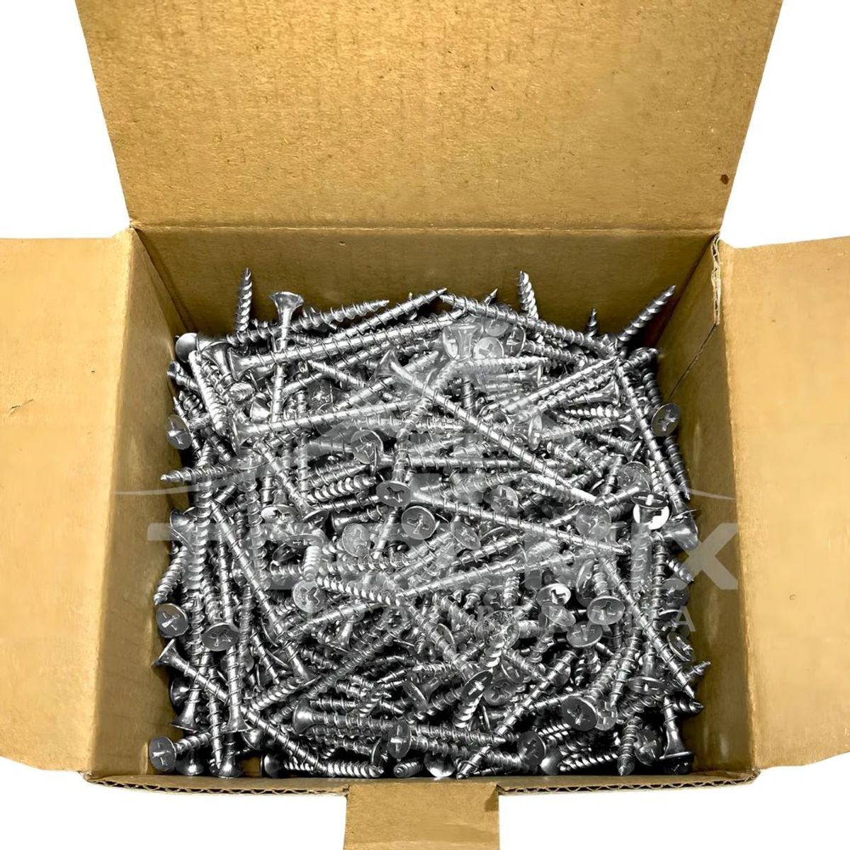 KAMASA - Caja Tornillo Vulcanita 6x2 Zincado 1kg  450pcs