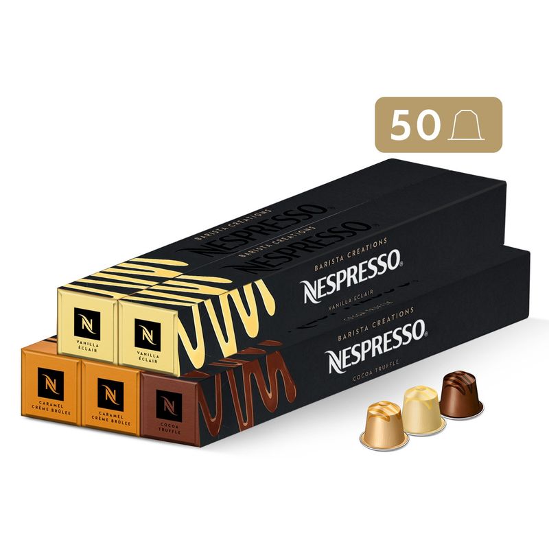NESPRESSO - Cápsulas De Café Pack Barista Creations - 50