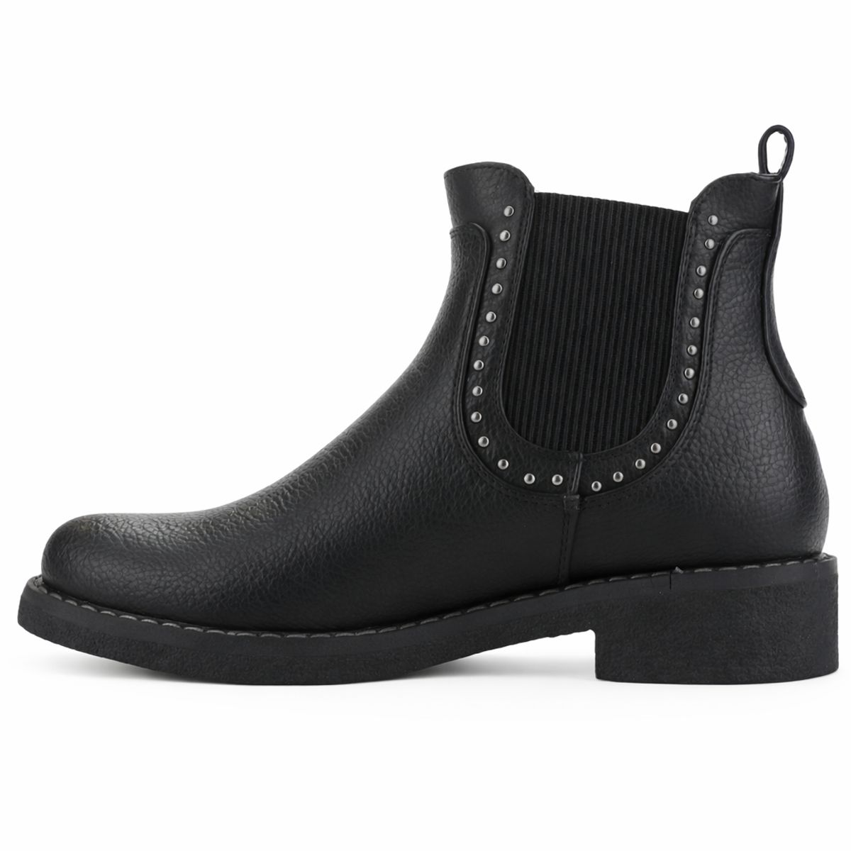CHALADA - Botin Mujer Negro Casual Chalada Creva