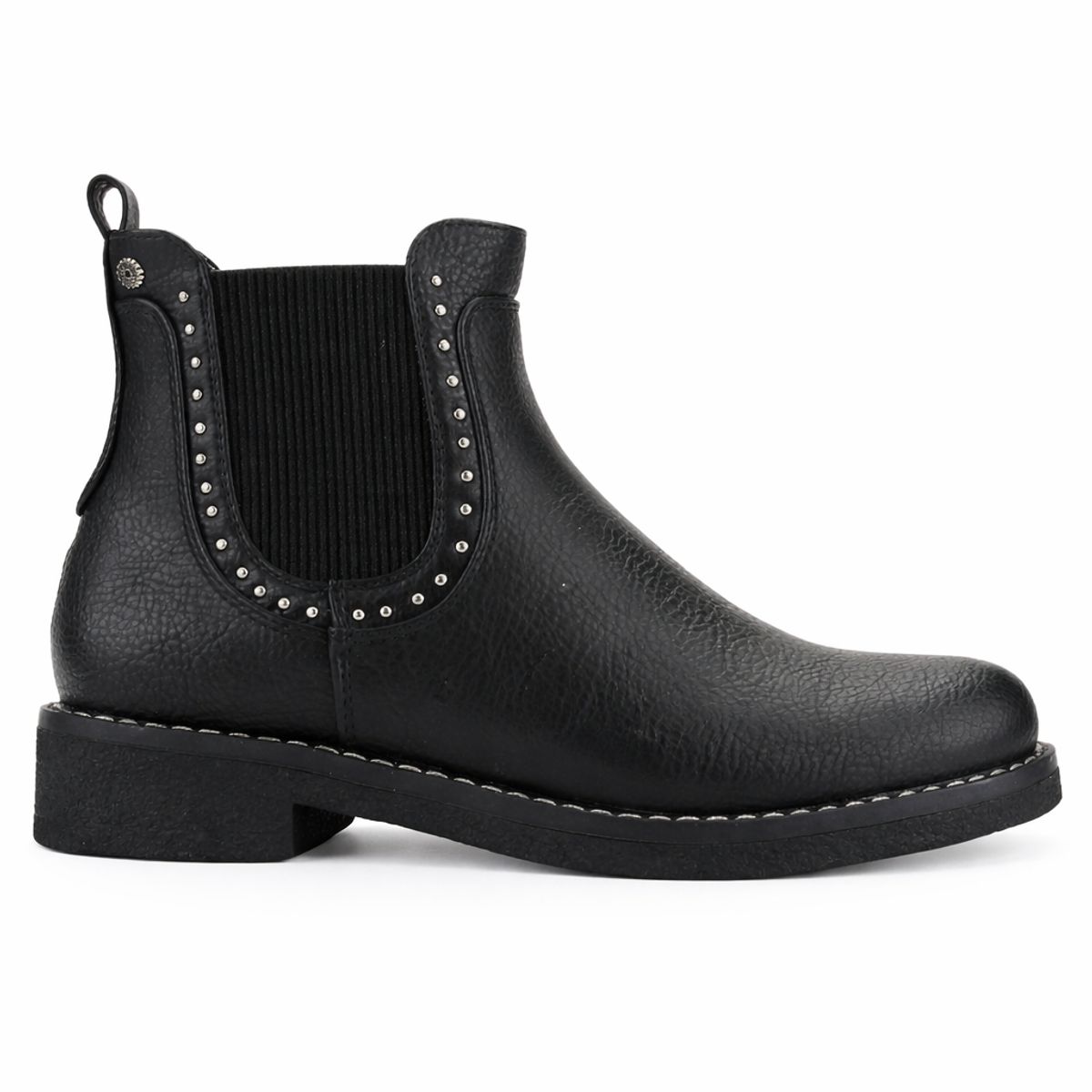 CHALADA - Botin Mujer Negro Casual Chalada Creva