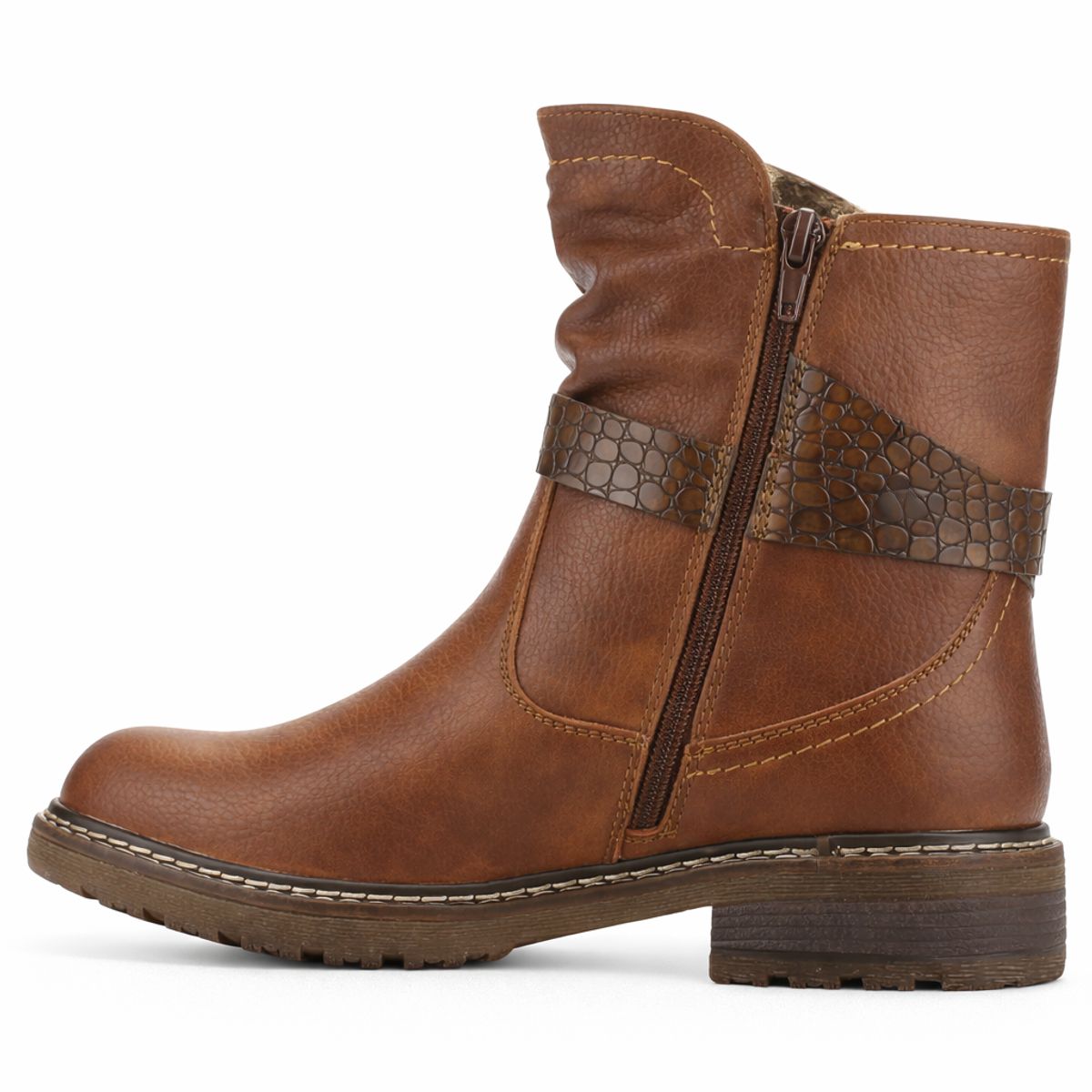 CHALADA - Botin Mujer Tostado Casual Chalada Torke
