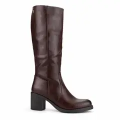 CHALADA - Bota Mujer Burdeo Casual Prata