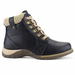 CHALADA - Botin Mujer Negro Casual Rolo