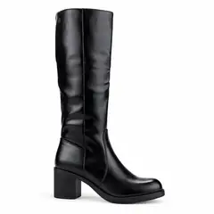 CHALADA - Bota Mujer Negro Casual Prata