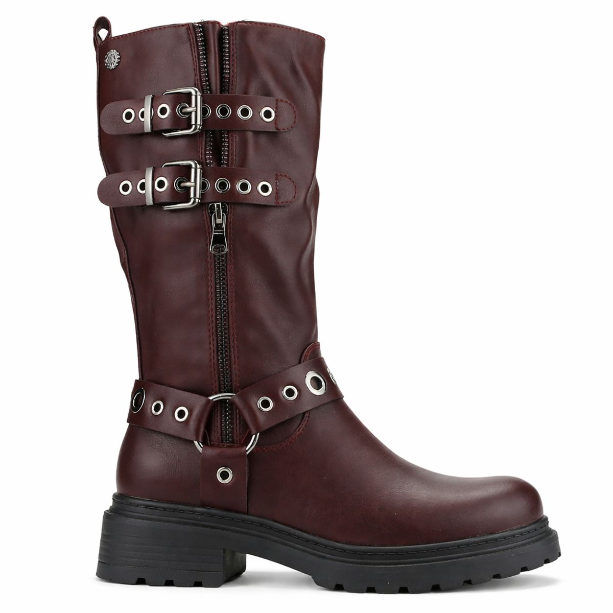 CHALADA - Botin Mujer Burdeo Casual Chalada Bika