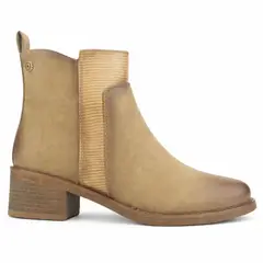 CHALADA - Botin Mujer Camel Casual Trafa