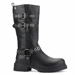 CHALADA - Botin Mujer Negro Casual Bika
