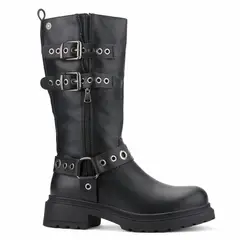 CHALADA - Botin Mujer Negro Casual Bika